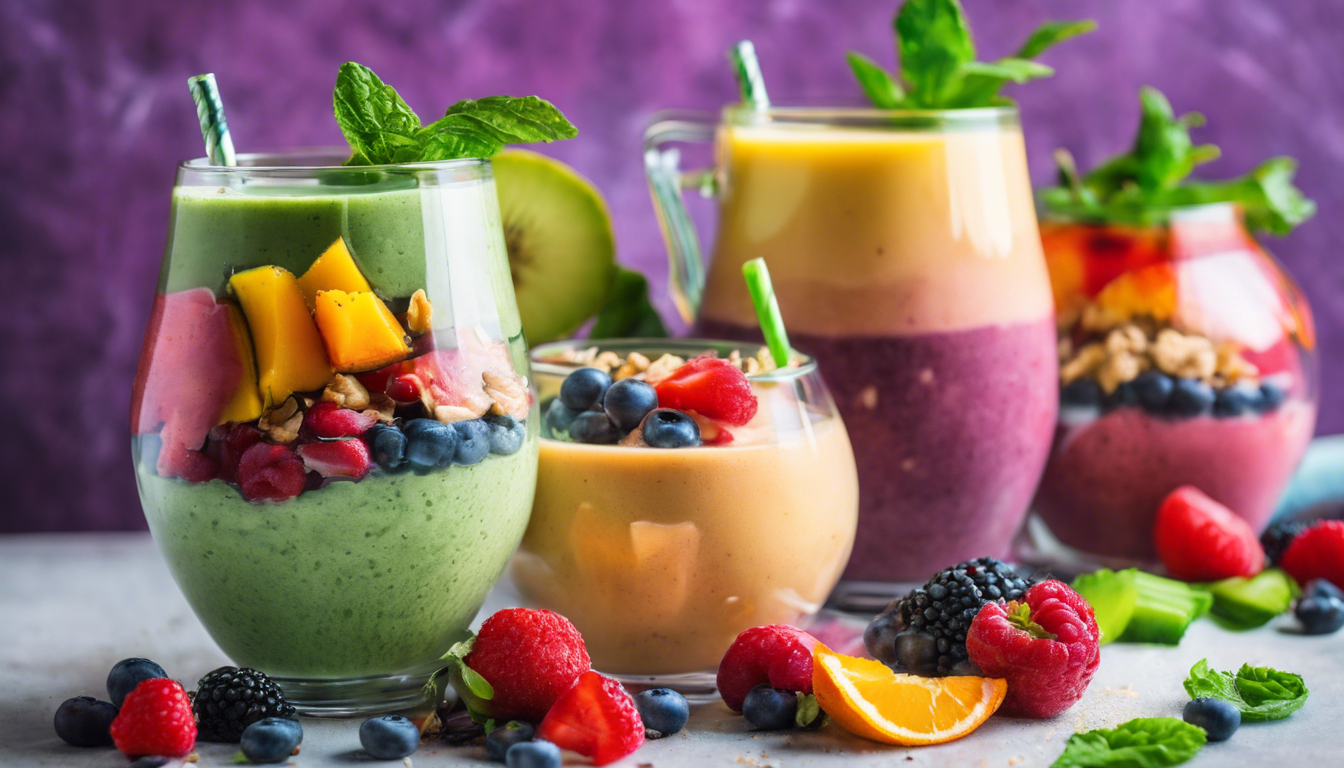 découvrez les meilleures recettes de smoothies pour le petit-déjeuner qui allient saveurs, énergie et santé. des ingrédients frais et nutritifs pour bien commencer la journée !