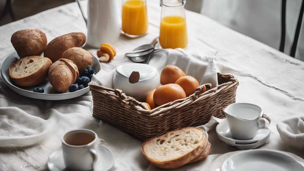 Illustration détaillée sur Le Panier Petit Déjeuner Idéal pour votre Gîte : Savourez chaque Matin